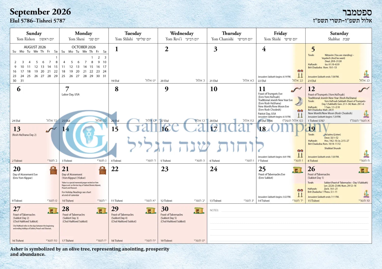 Biblical Calendar - The Israelites